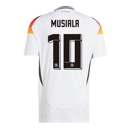 MUSIALA #10 Germany Home Soccer Jersey Euro 2024