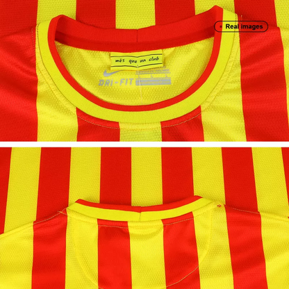 Retro 2013/14 Barcelona Away Soccer Jersey