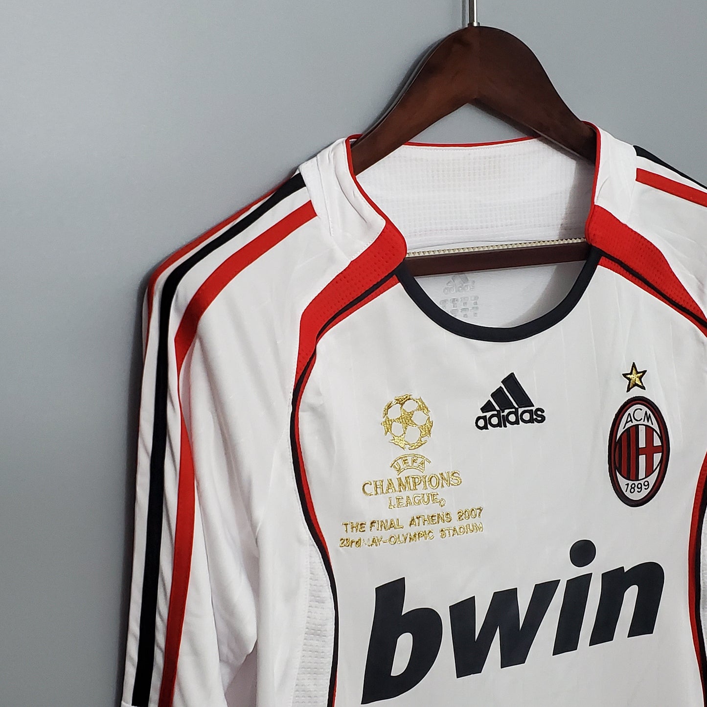Retro 2006/07 AC Milan Away Long Sleeve Soccer Jersey