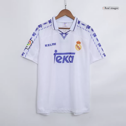 Retro 1996/97 Real Madrid Home Soccer Jersey