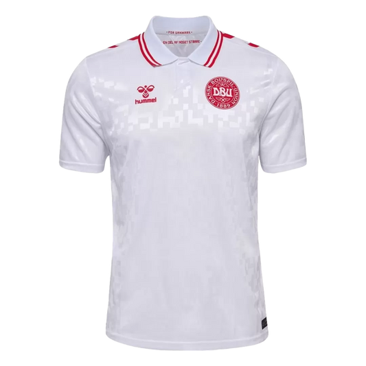 Denmark Away Soccer Jersey Euro 2024