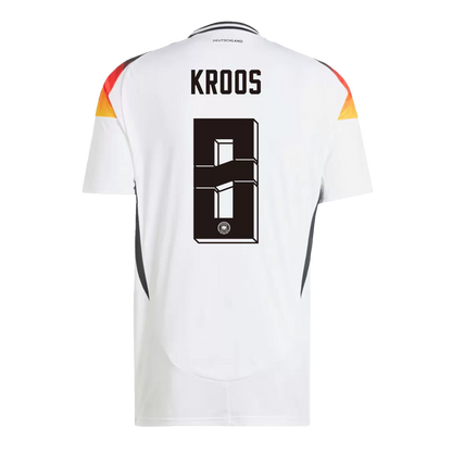 KROOS #8 Germany Home Soccer Jersey Euro 2024