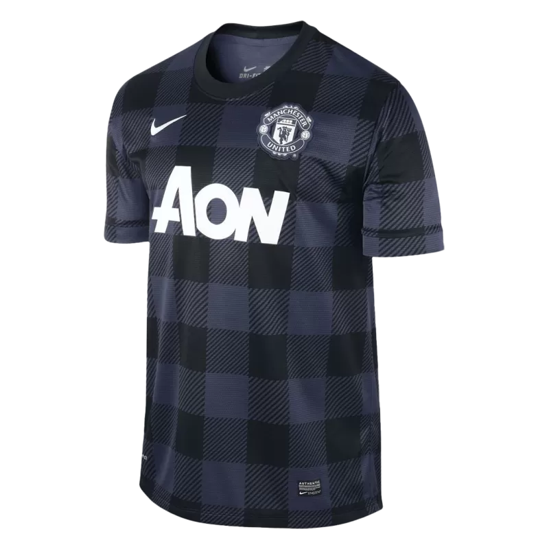 Retro 2013/14 Manchester United Away Soccer Jersey