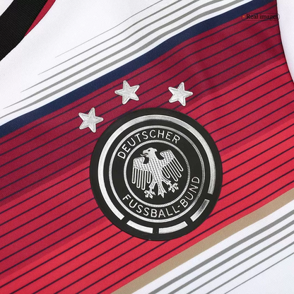 Retro 2014 Germany 3 Stars Home Soccer Jersey