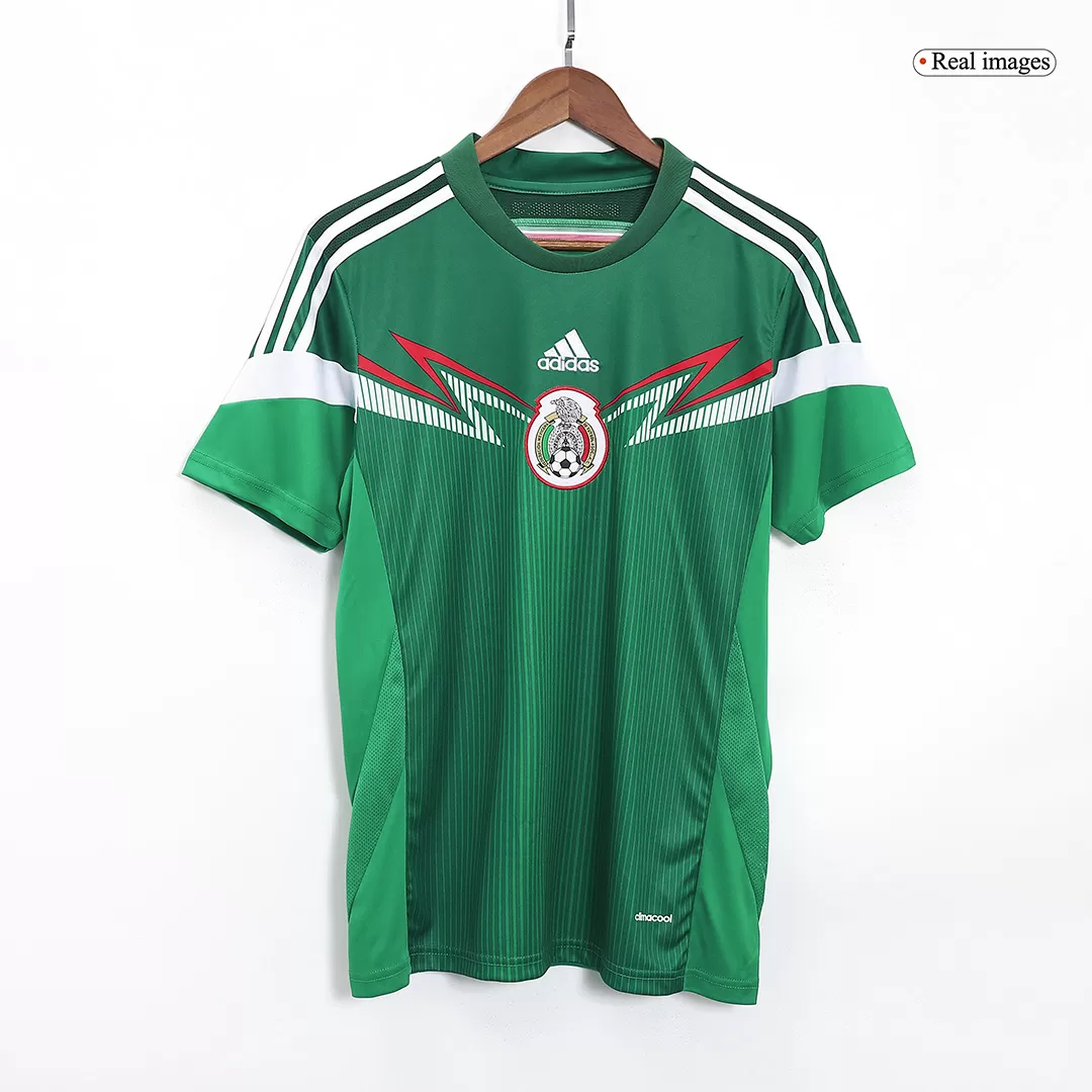 Retro 2014 Mexico Home Soccer Jersey