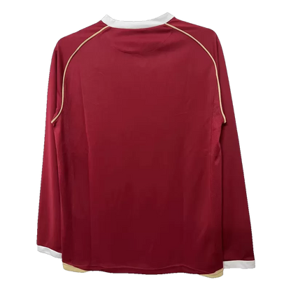 Retro 2006/07 Manchester United Home Long Sleeve Soccer Jersey