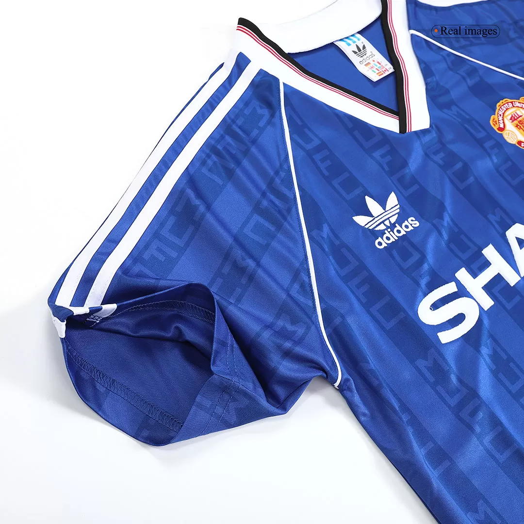 Retro 88/90 Manchester United Away Soccer Jersey