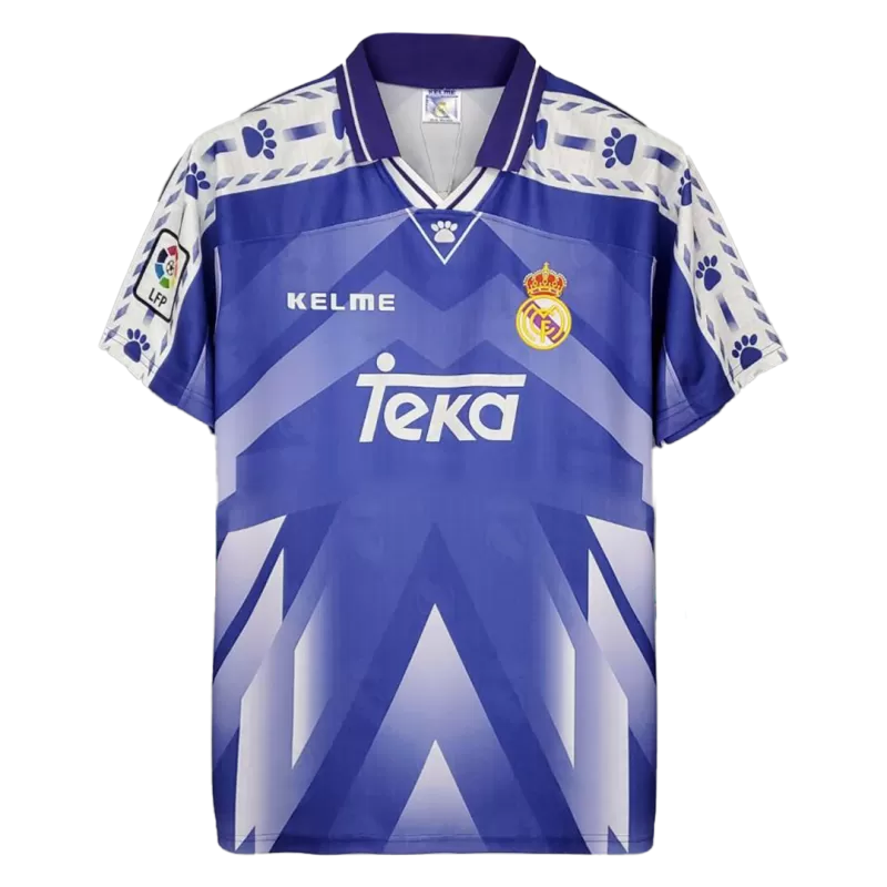 Retro 1996/97 Real Madrid Away Soccer Jersey