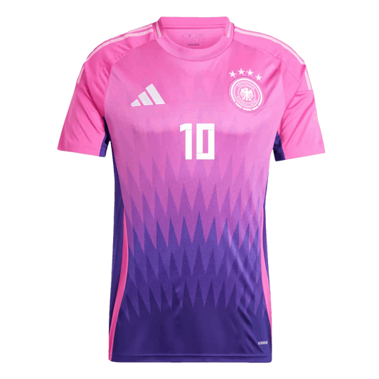 MUSIALA #10 Germany Away Soccer Jersey Euro 2024