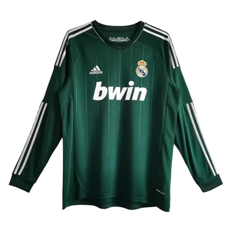 Retro 2012/13 Real Madrid Third Away Long Sleeve Soccer Jersey