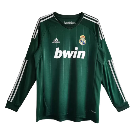 Retro 2012/13 Real Madrid Third Away Long Sleeve Soccer Jersey