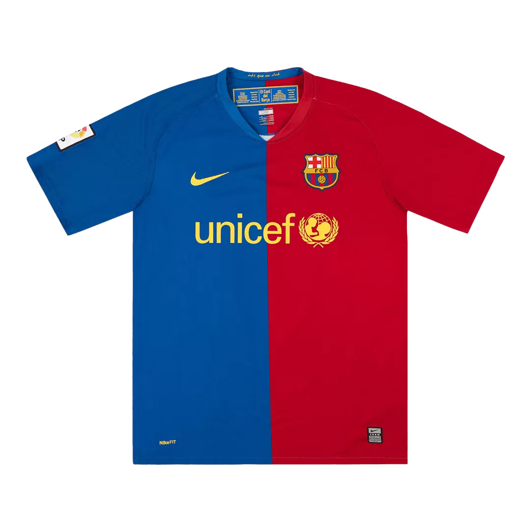 Retro 2008/09 Barcelona Home Soccer Jersey