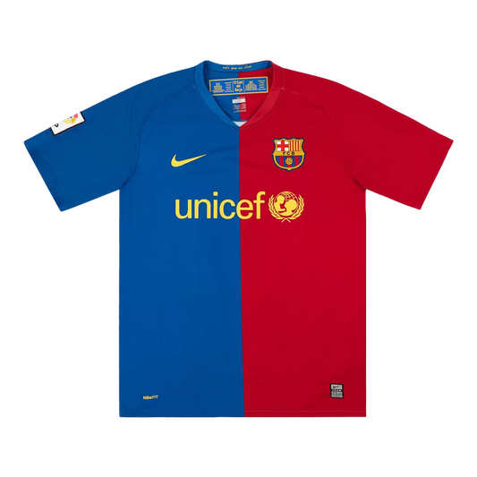 Retro 2008/09 Barcelona Home Soccer Jersey