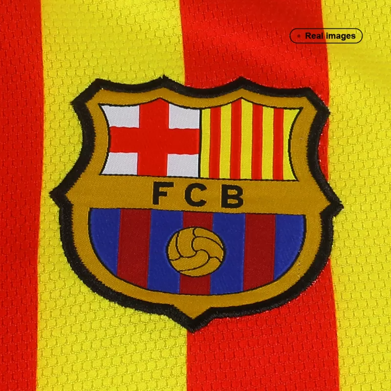 Retro 2013/14 Barcelona Away Soccer Jersey