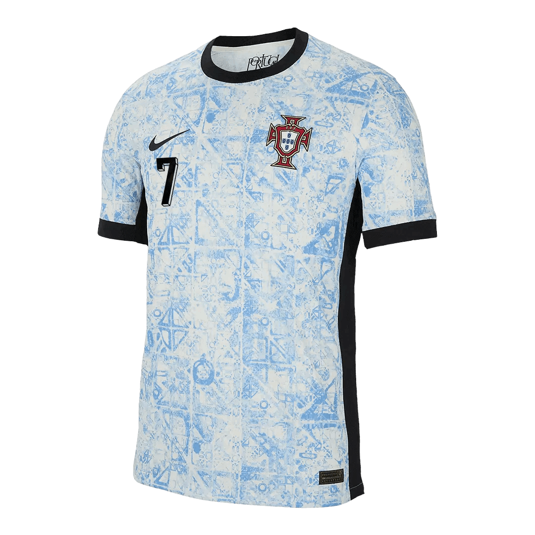 RONALDO #7 Portugal Away Soccer Jersey Euro 2024