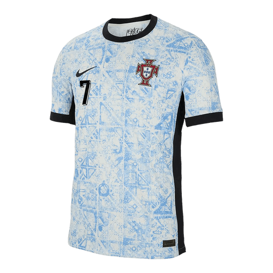 RONALDO #7 Portugal Away Soccer Jersey Euro 2024