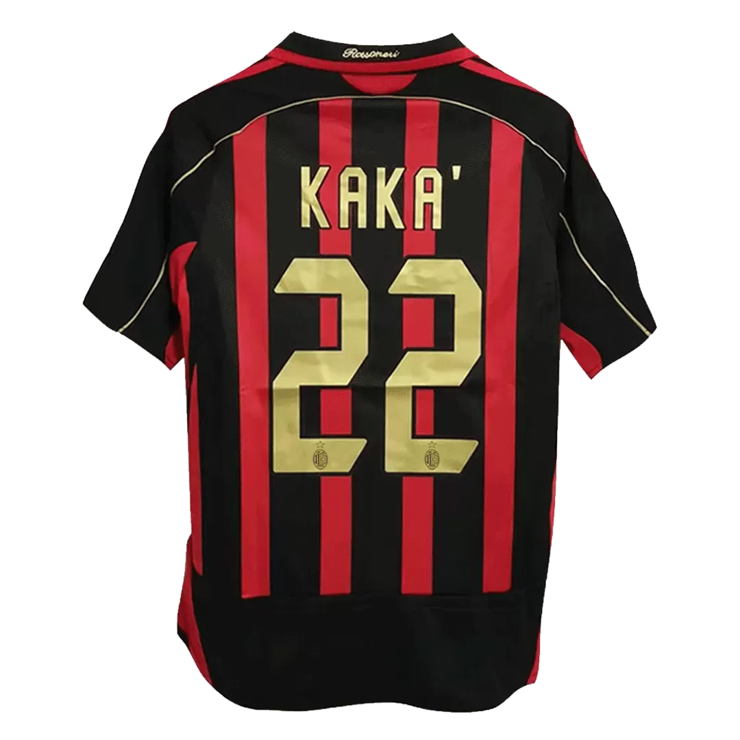 Retro KAKA' #22 2006/07 AC Milan Home Soccer Jersey