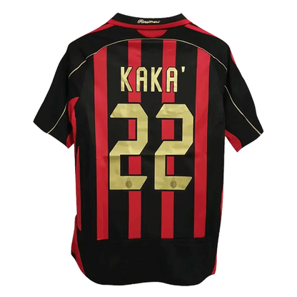 Retro KAKA' #22 2006/07 AC Milan Home Soccer Jersey