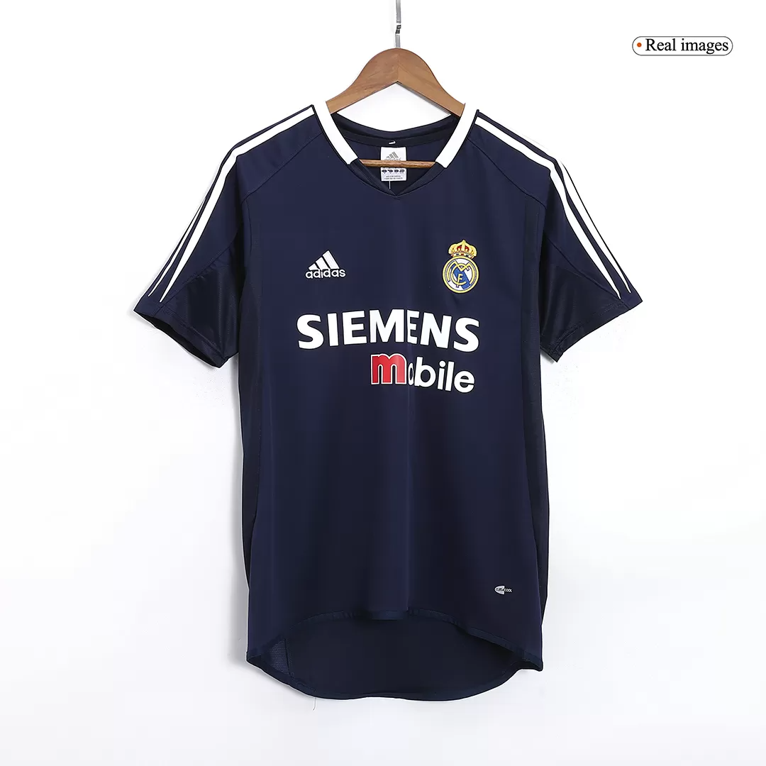 Retro 2004/05 Real Madrid Away Soccer Jersey