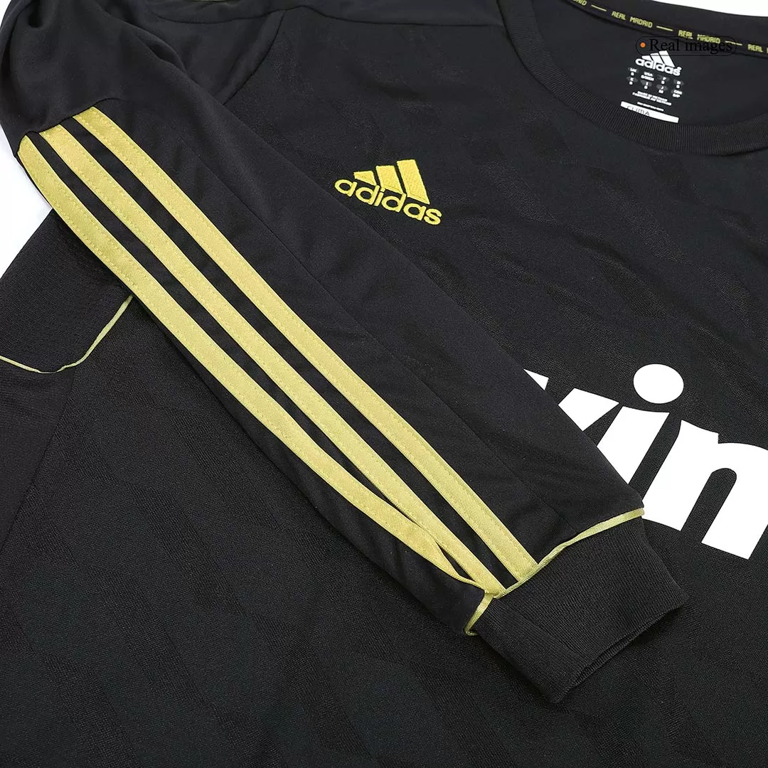 Retro 2011/12 Real Madrid Away Long Sleeve Soccer Jersey