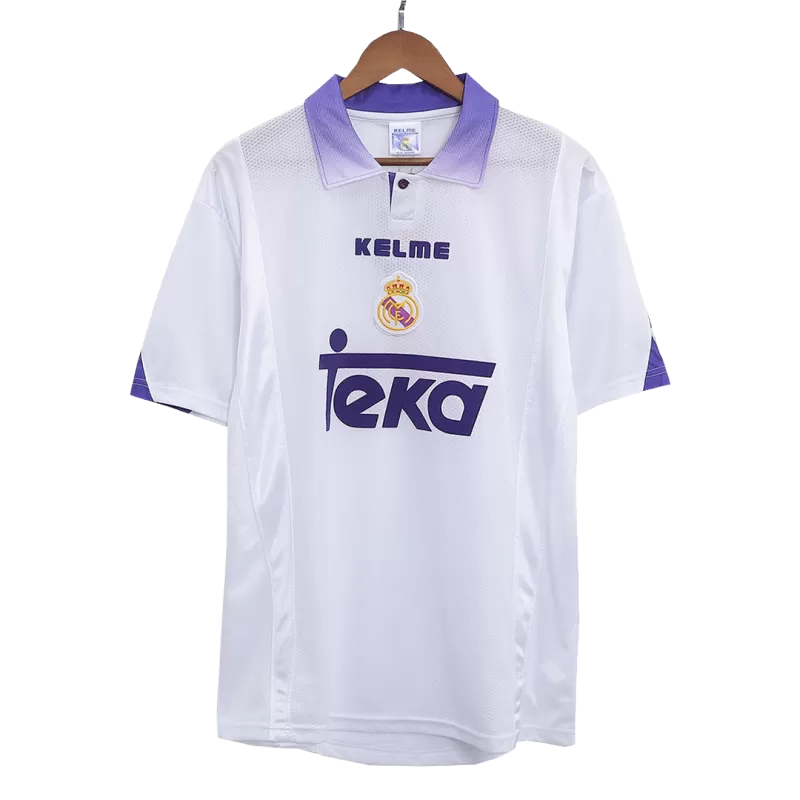 Retro 1997/98 Real Madrid Home Soccer Jersey