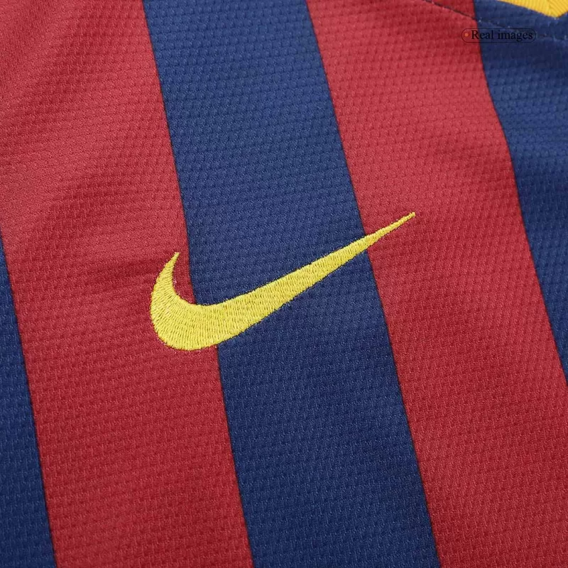 Retro 2013/14 Barcelona Home Soccer Jersey