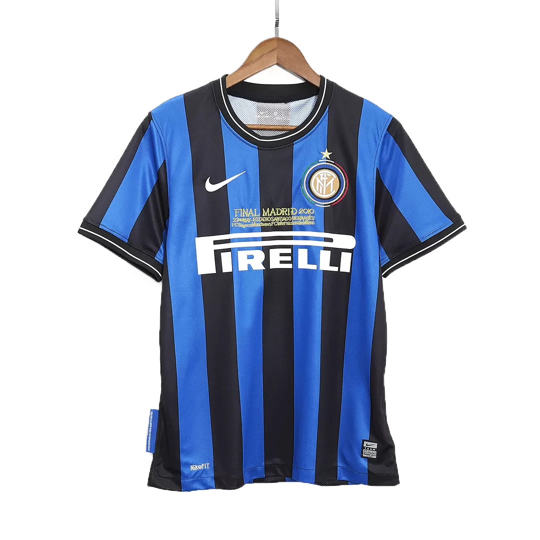 Retro 2009/10 Inter Milan Home Soccer Jersey - UCL Final
