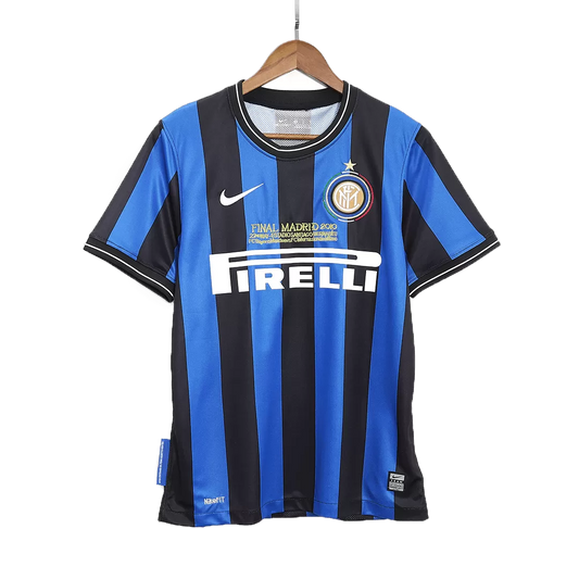Retro 2009/10 Inter Milan Home Soccer Jersey - UCL Final