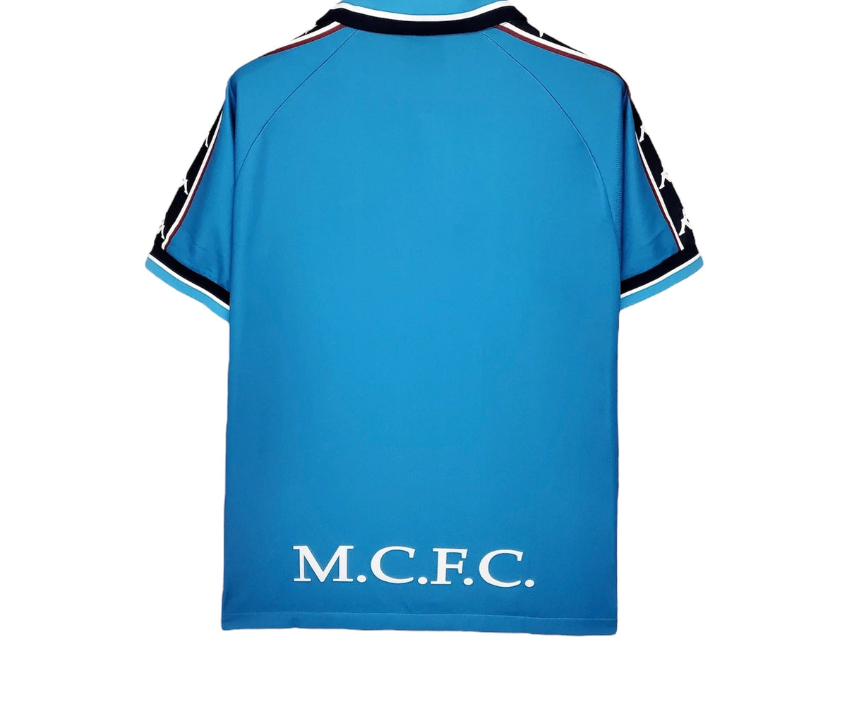 (Ready To Ship) Manchester City Home Retro 97/98