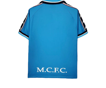 (Ready To Ship) Manchester City Home Retro 97/98