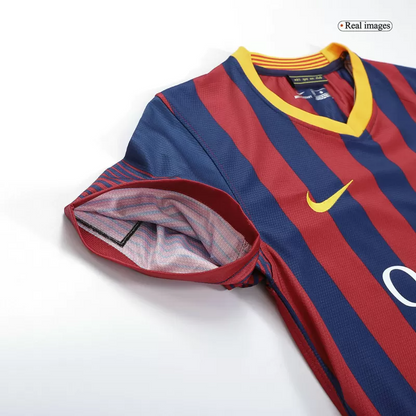 Retro 2013/14 Barcelona Home Soccer Jersey