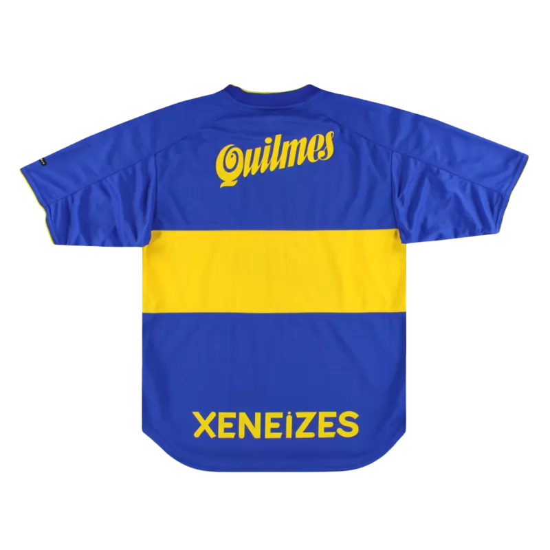Retro 2000/01 Boca Juniors Home Soccer Jersey