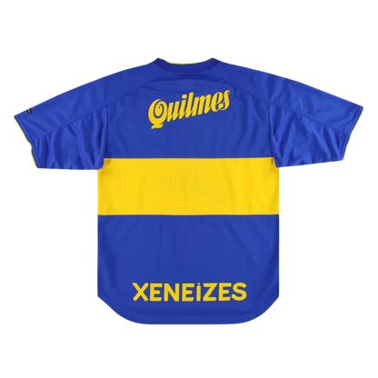Retro 2000/01 Boca Juniors Home Soccer Jersey