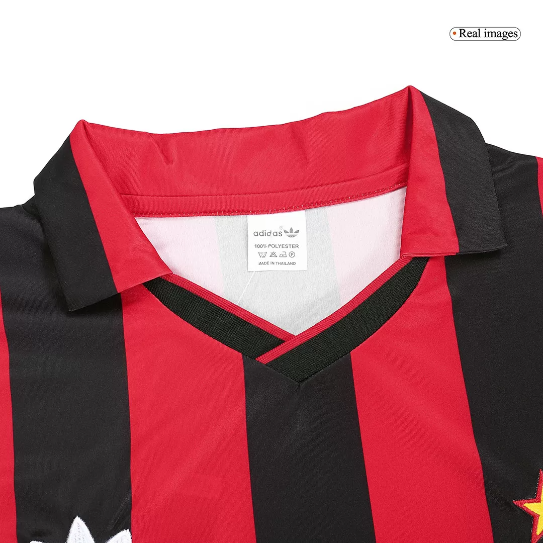 Retro 1990/91 AC Milan Home Soccer Jersey