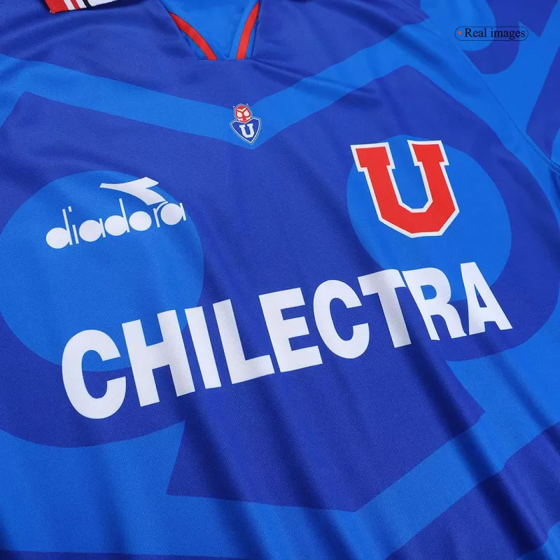 Retro 1996 Club Universidad de Chile Home Soccer Jersey