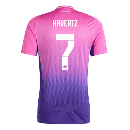 HAVERTZ #7 Germany Away Soccer Jersey Euro 2024