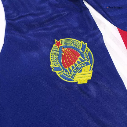 Retro 1990 Yugoslavia Home Soccer Jersey