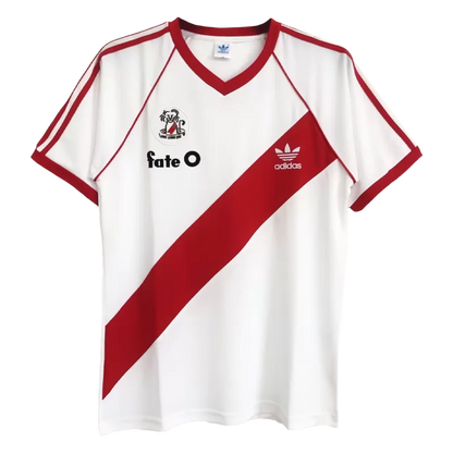 Retro 1986 River Plate Home Soccer Jersey