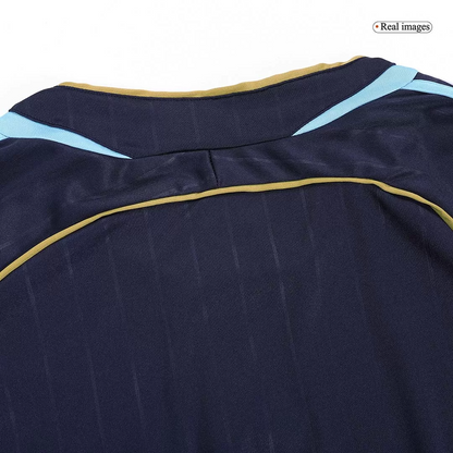 Retro 2006 Argentina Away Long Sleeve Soccer Jersey