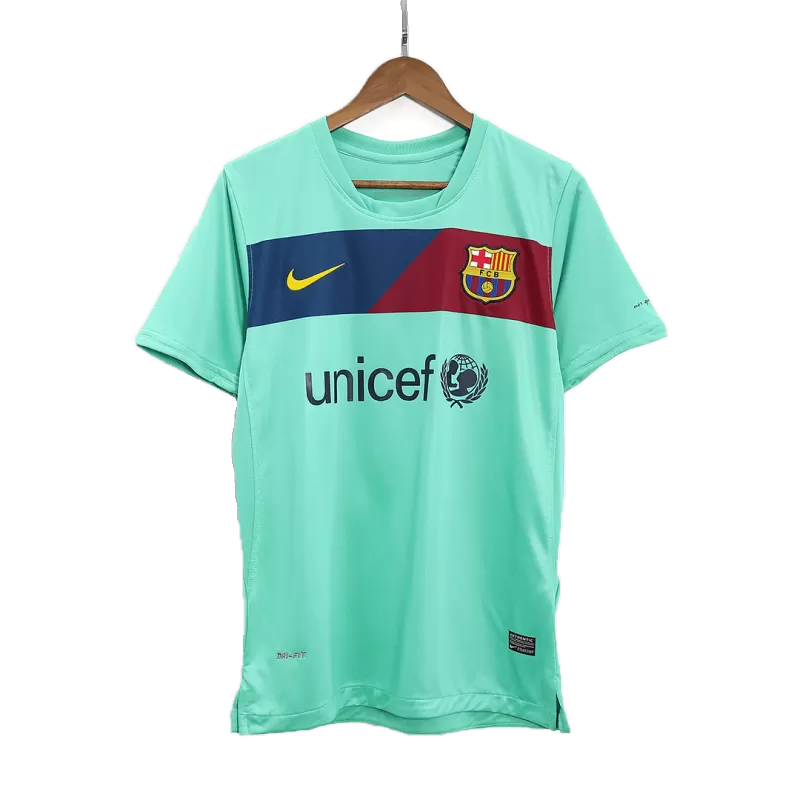 Retro 2010/11 Barcelona Away Soccer Jersey