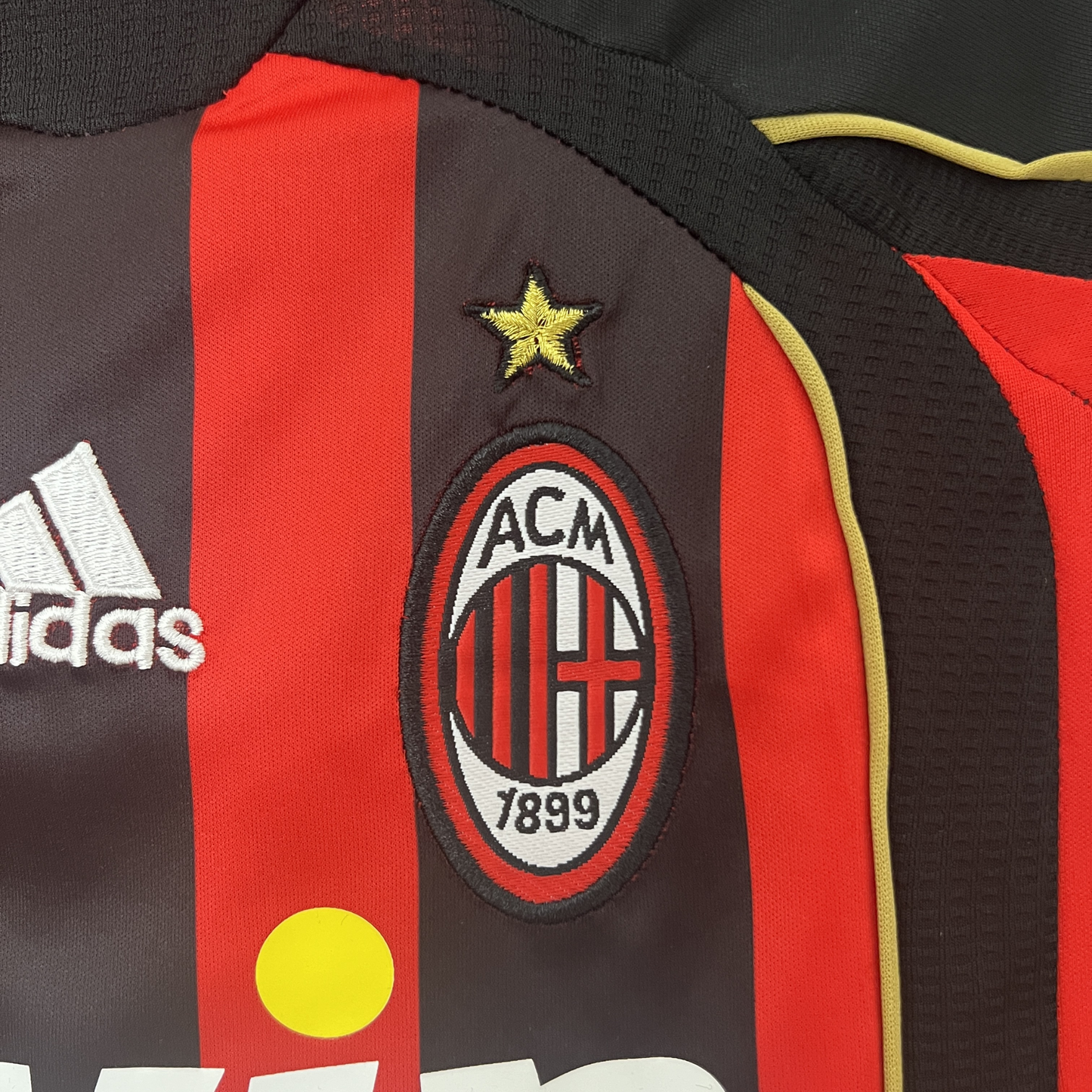 Kids Retro 2006/07 AC Milan Home Soccer Jersey