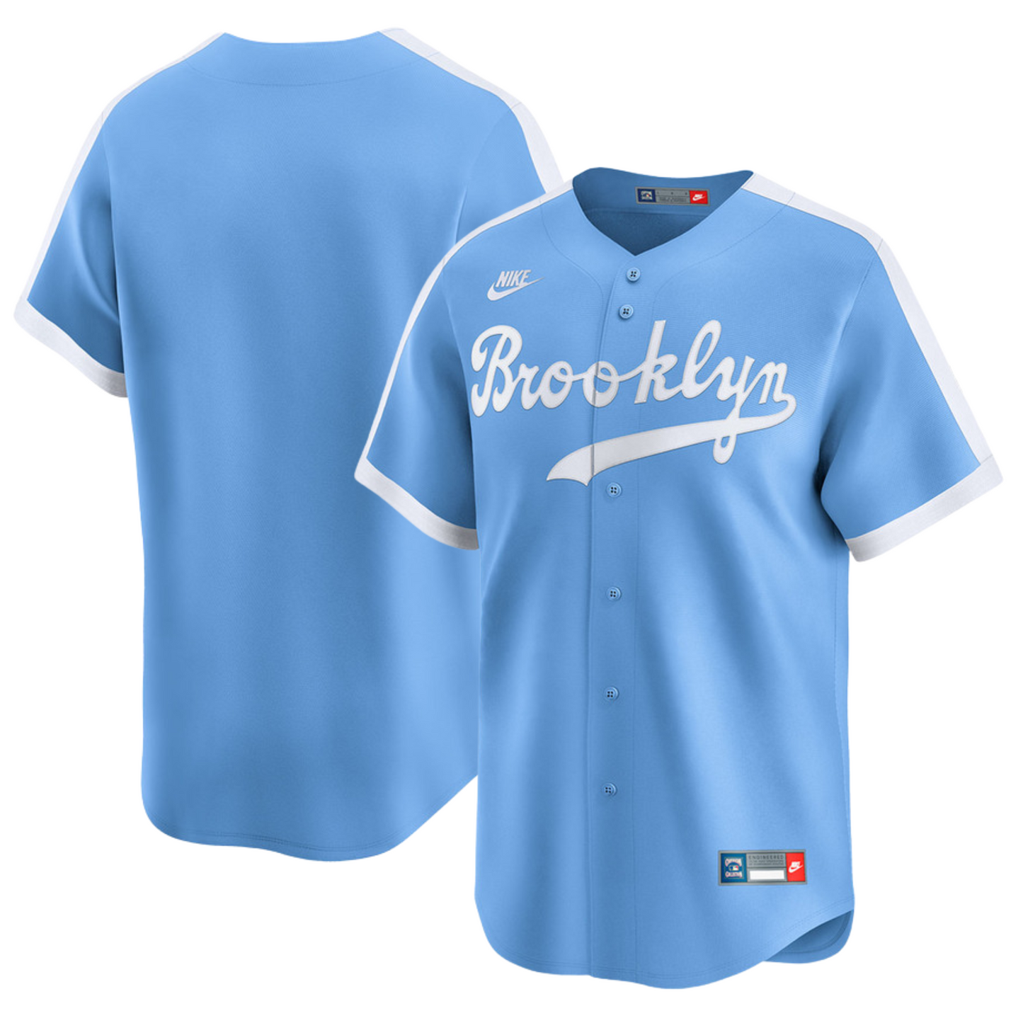 Los Angeles Dodgers Cooperstown Brooklyn Blue Jersey