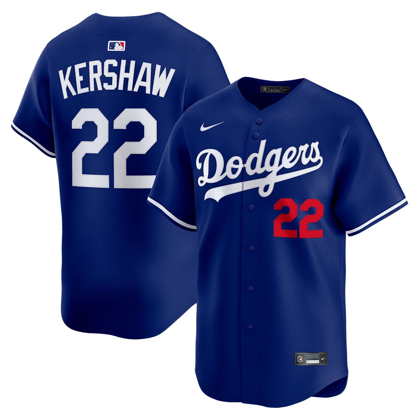 Los Angeles Dodgers Alternate Royal Jersey