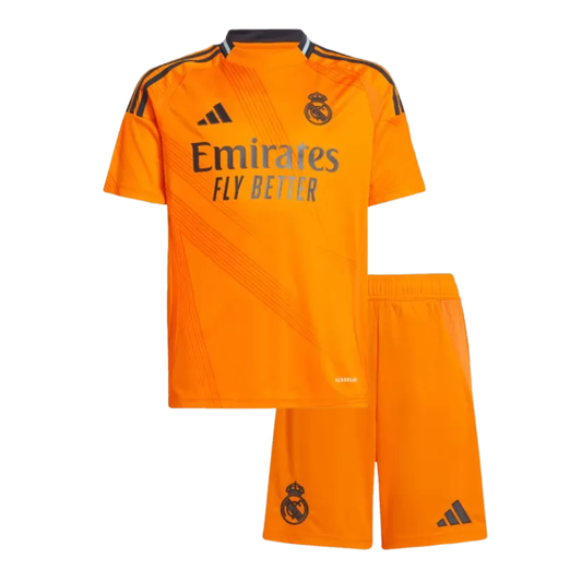 Kids Real Madrid Away Soccer Jersey 2024/25