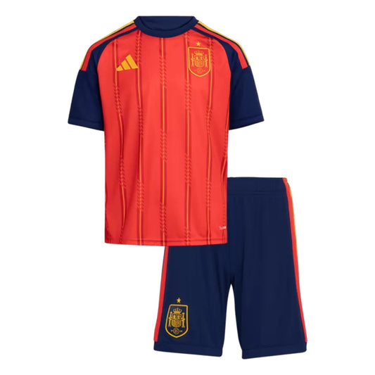 Kids Spain FIFA World Cup Home Jersey Kit 2026
