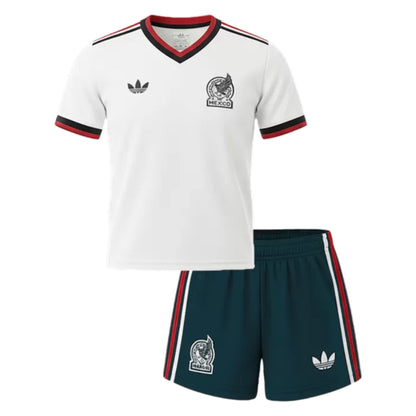 Kids Mexico FIFA World Cup Away Jersey Kit 2026