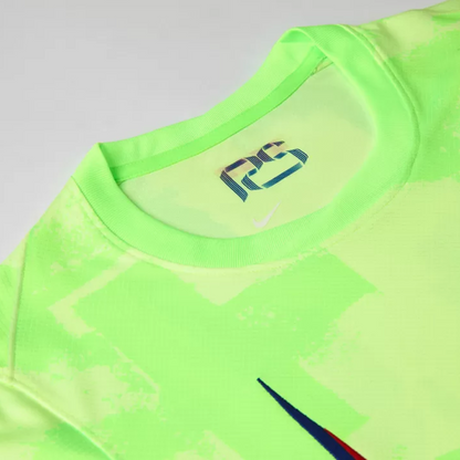 Barcelona Third Away Soccer Jersey 2024/25 - Spotify Logo Without Text