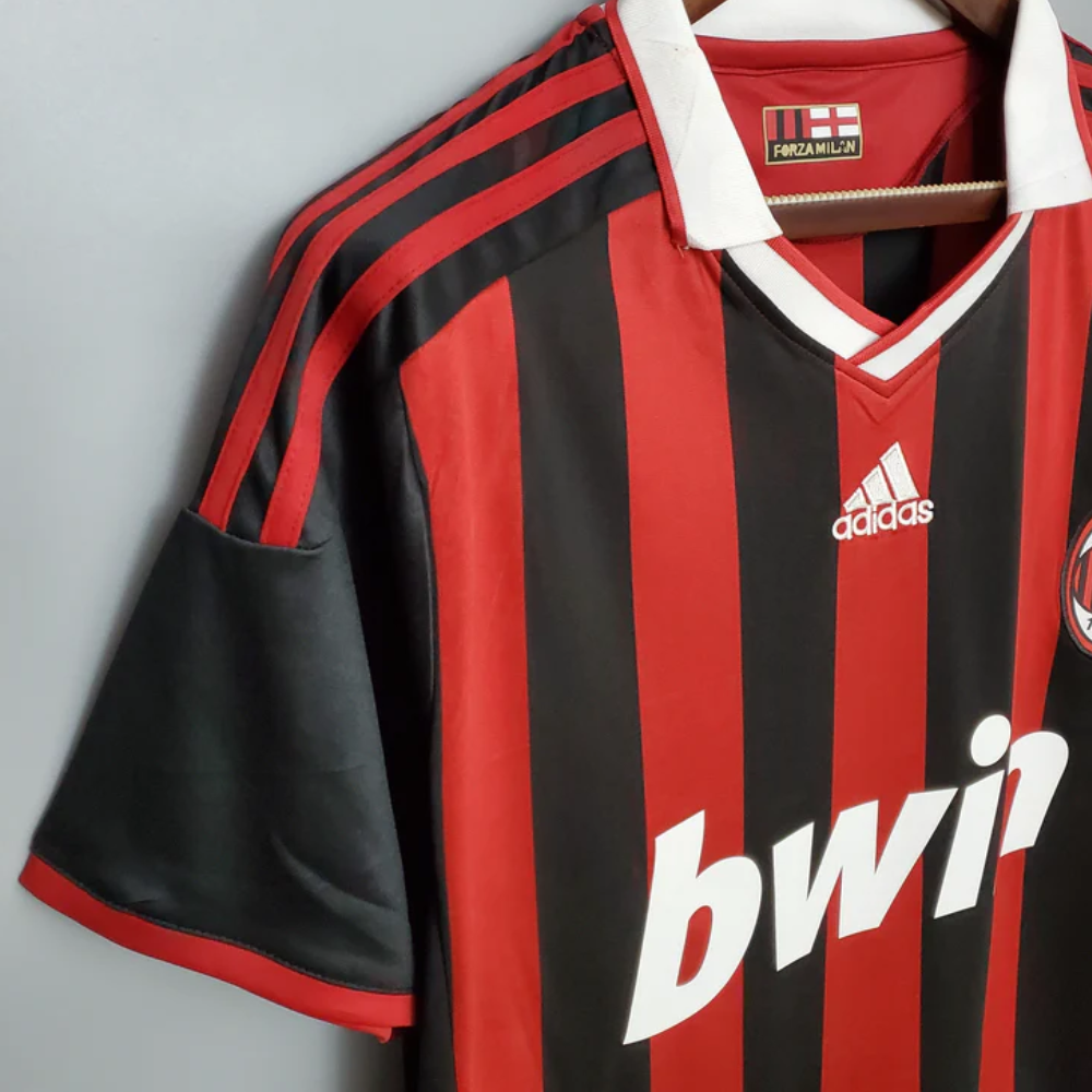 Retro 2009/10 AC Milan Home Soccer Jersey
