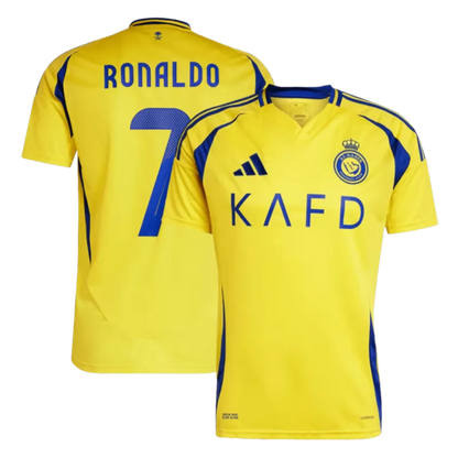 RONALDO #7 Al Nassr Home Soccer Jersey 2024/25