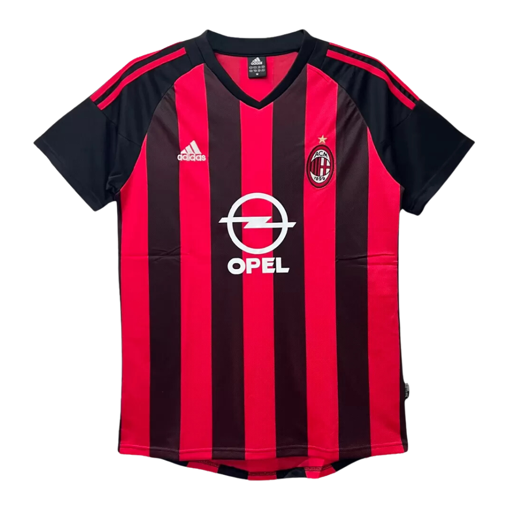 Retro 2002/03 AC Milan Home Soccer Jersey